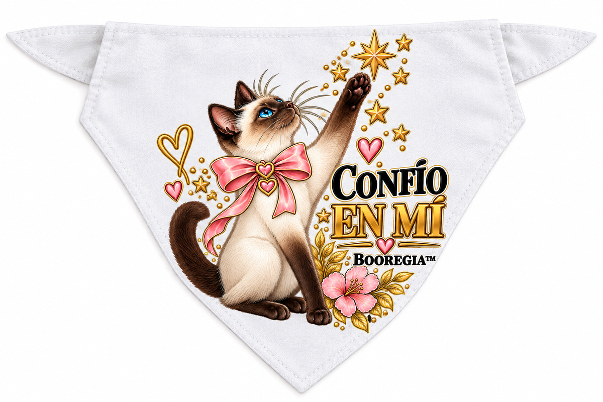 Bandana Perrito Confío en Mí – BOOREGIA™