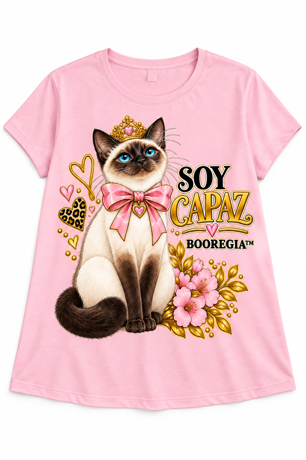 Blusa Rosa Soy Capaz – BOOREGIA™