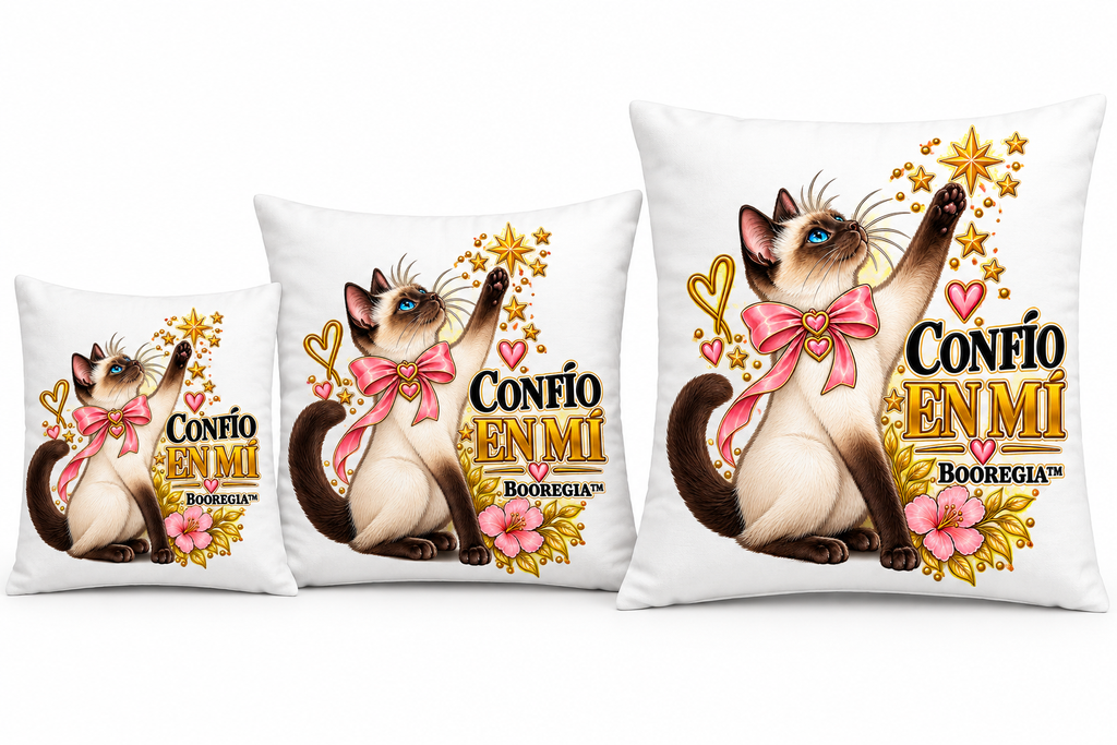 Cojines Confío en Mí todos los tamaños – BOOREGIA™
