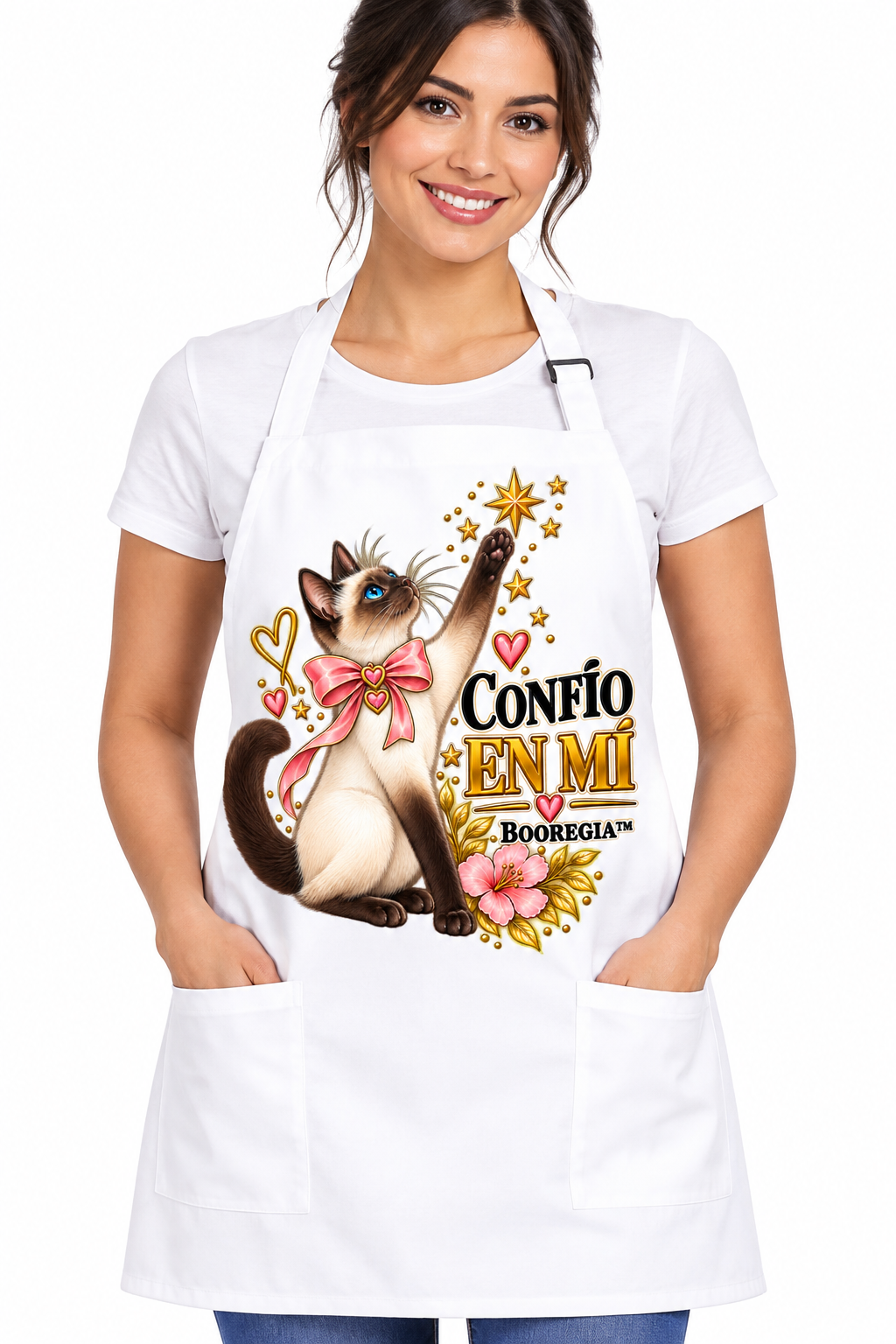 Delantal Confío en Mí – BOOREGIA™