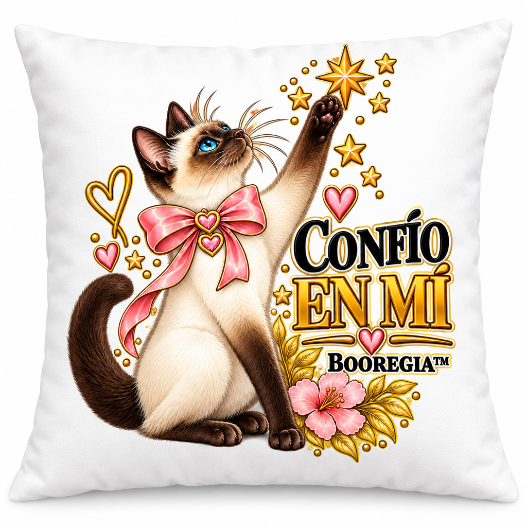 Cojín Confío en Mí – BOOREGIA™