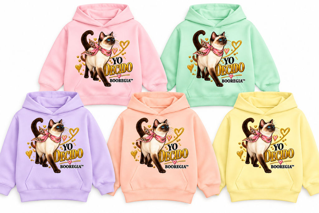 Sudadera Niñas Yo Decido pasteles – BOOREGIA™