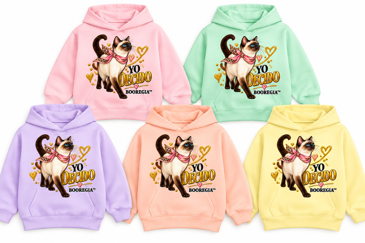 Sudadera Niñas Yo Decido pasteles – BOOREGIA™