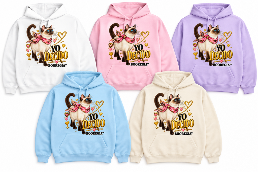 Sudaderas Yo Decido varios colores – BOOREGIA™